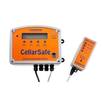 Medidor de CO2 serie Cellar Safe, CROWCON®