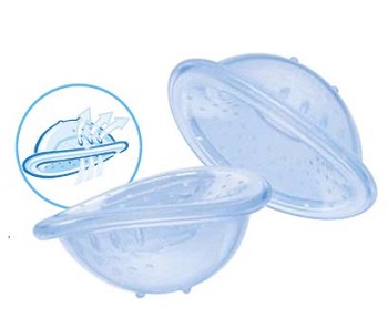 Conchas para pezones, NUK
