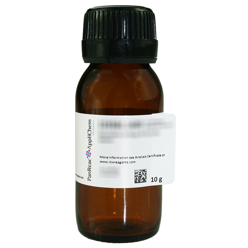 Azul de Metileno (C.I. 52015)(Reag. Ph. Eur.) para anlisis, 25 g (3,7-Bis(Dimetilamino)Fenotiacina-5-Inio Cloruro,C.I. Basic Blue 9, Tetrametiltionina Cloruro), PANREAC APPLICHEM®