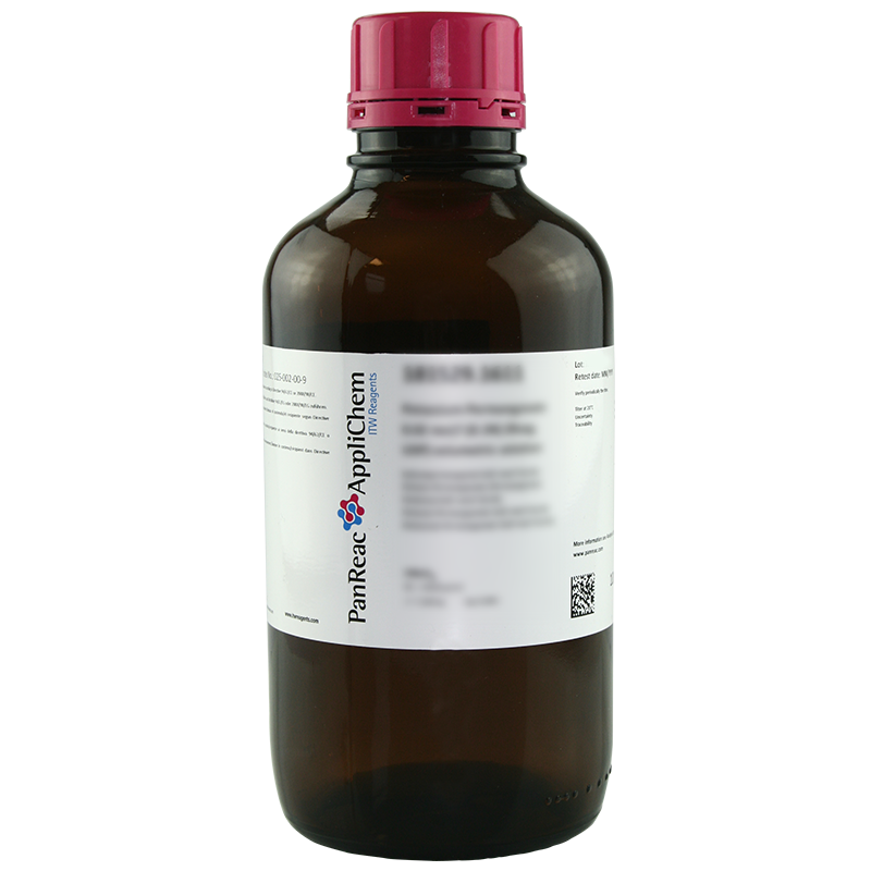 Acetonitrilo (Reag. Ph. Eur.) para anlisis, ACS, 1000 mL (Cianometano, Etanonitrilo, Metilo Cianuro), PANREAC APPLICHEM®