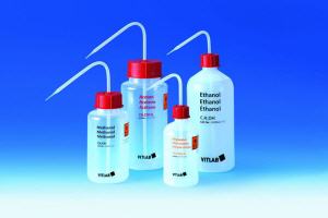 Frasco lavador de seguridad VITsafe™, boca ancha