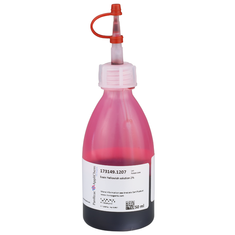 Eosina Amarillenta solucin 2%, 50 mL, PANREAC APPLICHEM®