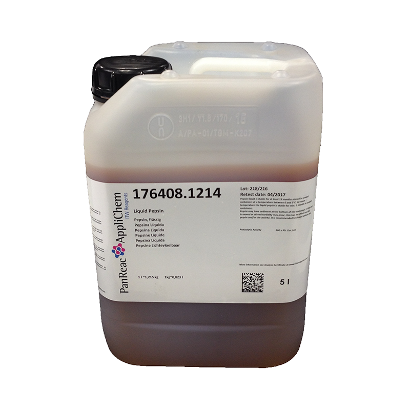 Pepsina Lquida, 5 L, PANREAC APPLICHEM®