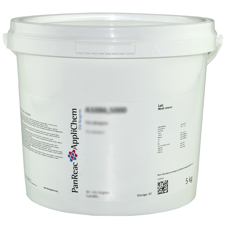 Potasio Cloruro (USP, BP, Ph. Eur.) grado farma, 5 Kg, PANREAC APPLICHEM®