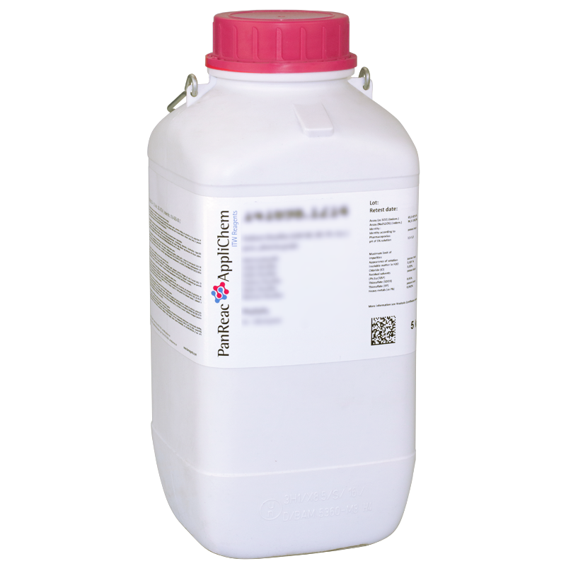 cido L(+)-Ascrbico (E-300, F.C.C.) grado alimentario, 5 Kg ((R)-5-[(S)-1,2-Dihidroxietil]-3,4-Dihidroxi-5-(H)-Furan-2-ona, Vitamina C), PANREAC APPLICHEM®