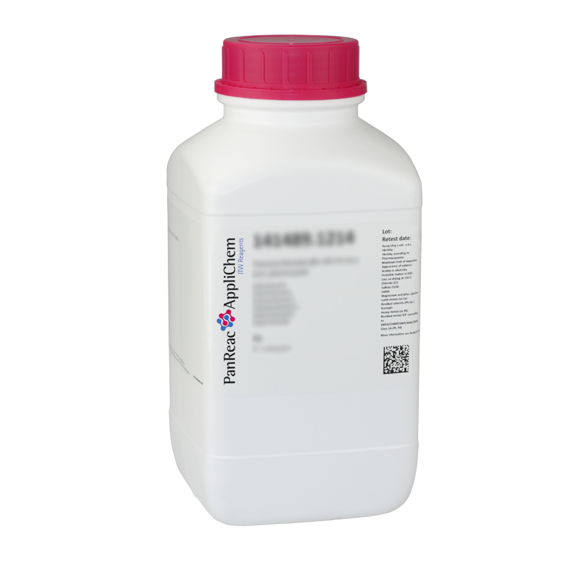 Potasio Yoduro (F.C.C.) grado alimentario, 5 Kg, PANREAC APPLICHEM®