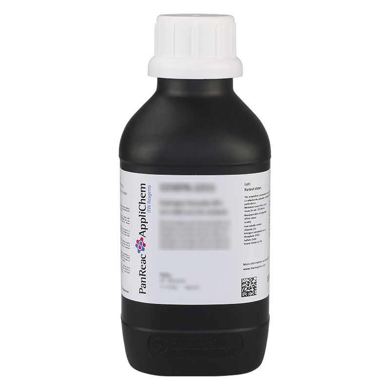 Sodio Hipoclorito solucin 5% p/v grado tcnico, 1000 mL, PANREAC APPLICHEM®