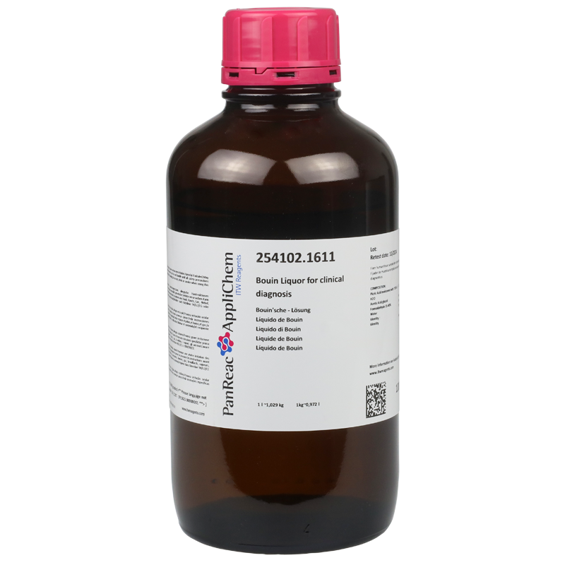 Lquido de Bouin para diagnstico clnico, 1000 mL, PANREAC APPLICHEM®