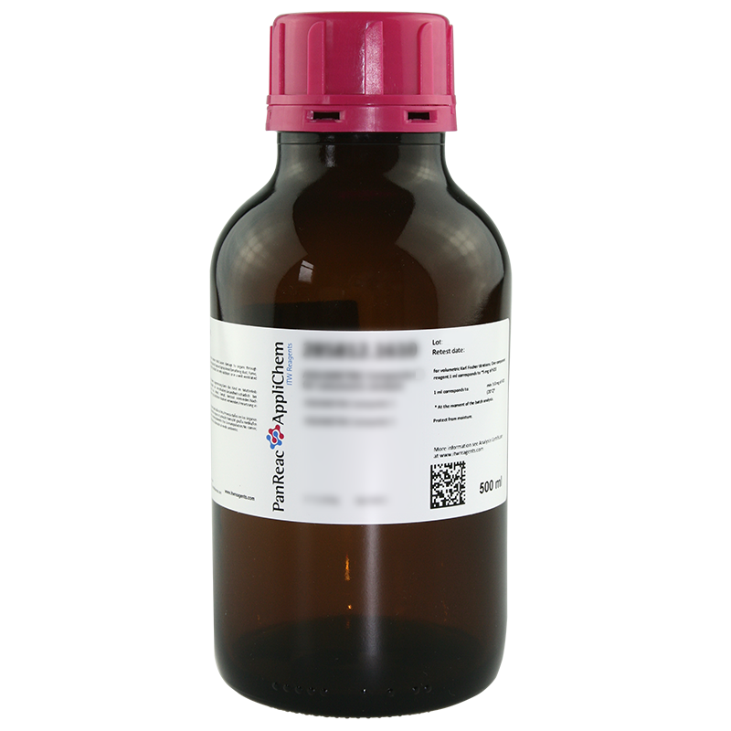 AQUAMETRIC Coulomat A para anlisis culombimtrico segn Karl Fischer, 500 mL, PANREAC APPLICHEM®