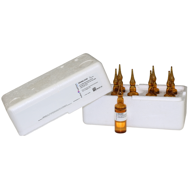Patrn para Espectrofotometra UV-VISible: solucin para control de la luz difusa (Ph. Eur.), 8x10 mL, PANREAC APPLICHEM®