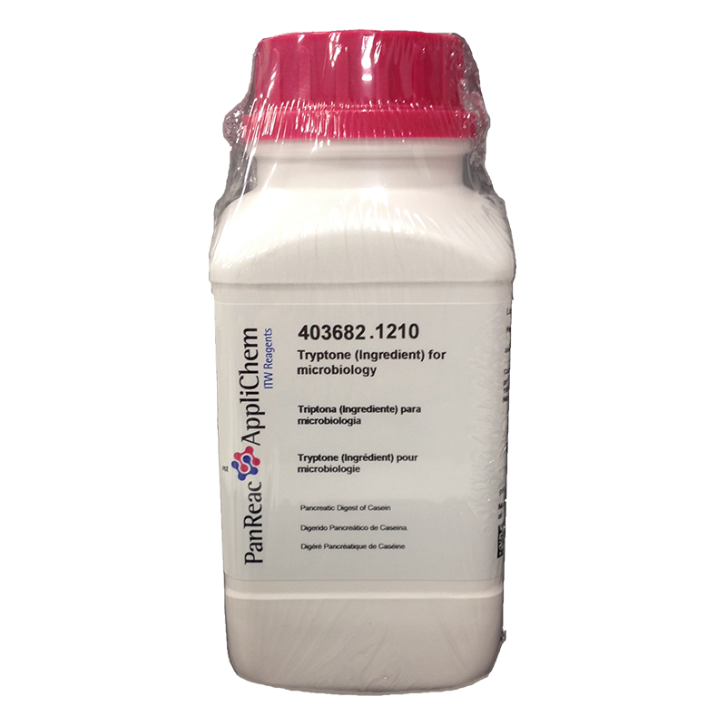 Triptona (Ingrediente) para microbiologa, 500 g, PANREAC APPLICHEM®