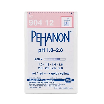 Tiras indicadoras de pH PEHANON™, papeles indicadores, MACHEREY-NAGEL®