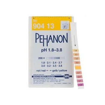 Tiras indicadoras de pH PEHANON™, papeles indicadores, MACHEREY-NAGEL®