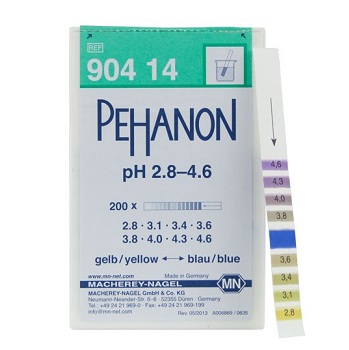 Tiras indicadoras de pH PEHANON™, papeles indicadores, MACHEREY-NAGEL®