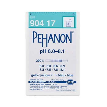 Tiras indicadoras de pH PEHANON™, papeles indicadores, MACHEREY-NAGEL®