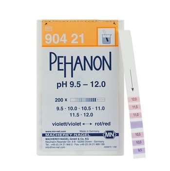Tiras indicadoras de pH PEHANON™, papeles indicadores, MACHEREY-NAGEL®
