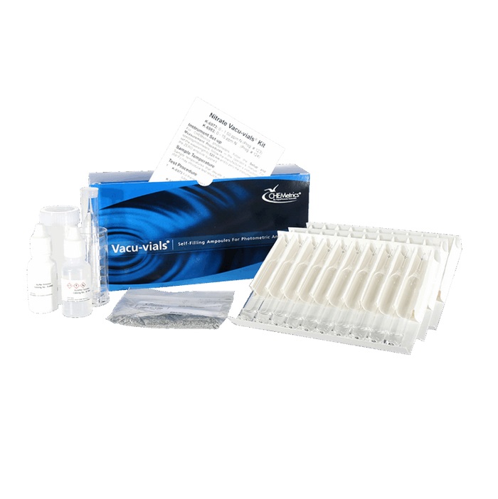 Nitrato, Test Kit Vacu-vials&trade; (0-1.50 ppm), CHEMETRICS&reg;