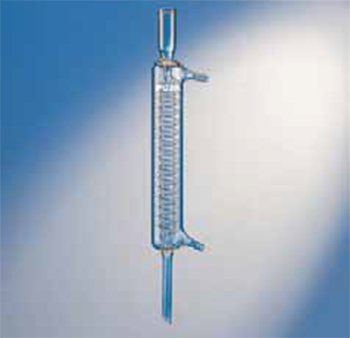Refrigerante de serpentn Dimroth, s/unin esmerilada, vidrio POBEL®