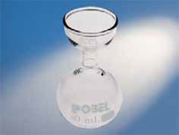 Matraz para viscosmetro Saybolt, vidrio POBEL®
