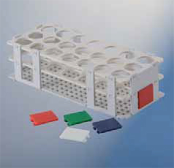 Placas de identificacin para gradillas Polirack, POBEL®