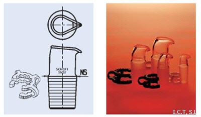 Clips para uniones cnicas esmeriladas, SCHOTT