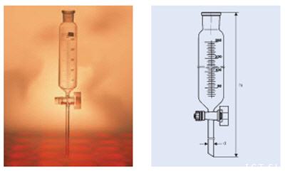 Embudo de decantaci�n cil�ndrico, SCHOTT DURAN� N1