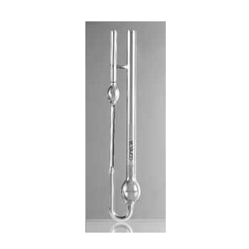 Viscosmetro de vidrio Ostwald, serie 125, 10 mL, COMECTA®