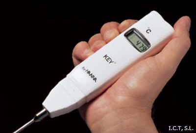 Termmetro con sonda penetracin HI 98517, HANNA