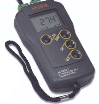 Termmetro con sonda tipo K HI 93532, HANNA