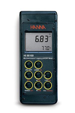 PH-metro porttil HI 98160 + conexin PC, HANNA