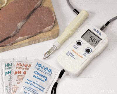 PH-metro para carne y embutidos  HI 99163, HANNA