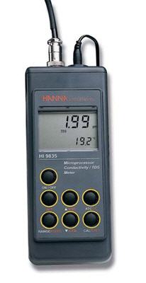 Conductmetro porttil HI 9835 + TDS/NaCl/C HANNA