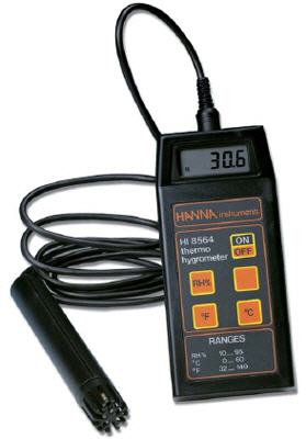 Higrmetro porttil digital c/sonda HI 8564 HANNA