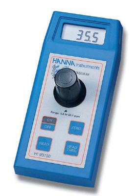 Fotmetro mono-paramtrico Potasio HI 93750 HANNA