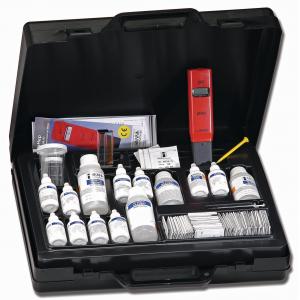 Test Kit combinado para calidad del agua (Alcalinidad/Cloruros/Dureza/Fe/pH/Sulfito), HANNA INSTRUMENTS®