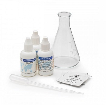 Test Kit Hipoclorito Cl2 (50 a 150 g/L) 100 test, HANNA INSTRUMENTS®