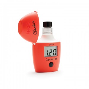 Checker Cobre rango alto (0,00 a 5,00 ppm), HANNA INSTRUMENTS®