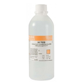 Solucin calibracin Conductividad (CE) 12880 microS/cm, 500 mL, HANNA INSTRUMENTS®