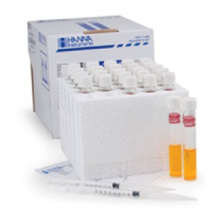 Cubeta test DQO rango bajo (0 a 150 mg/L) ISO 15705, 25 test, HANNA INSTRUMENTS®