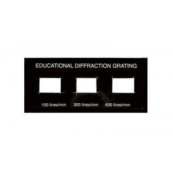 Juego de 3 ret�culos de difracci�n, LABOESCUELA&reg;
