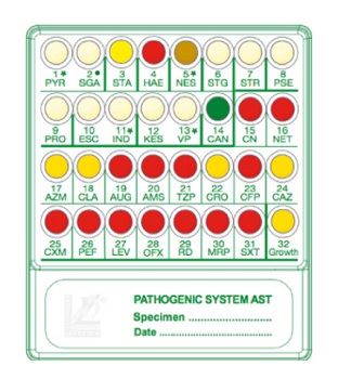 Sistemas para identificacin rpida microbiolgica (ID Direct) y pruebas de susceptibilidad antimicrobiana (AST), LIOFILCHEM®