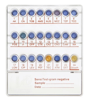 Sistemas para pruebas de susceptibilidad antimicrobiana (AST), LIOFILCHEM®