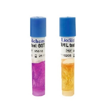 Indicadores biolgicos, tubos STERILtest c/ esporas B. atrophaeus (BAT) p/ control de esterilizacin por xido de etileno (E.O.), LIOFILCHEM®