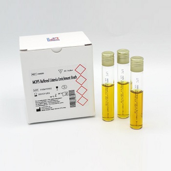 MOPS Buffered Listeria Enrichment Broth, 20 tubes x 10 mL, LIOFILCHEM®