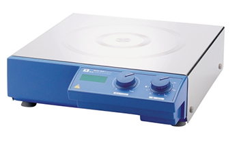 Agitador magntico digital Midi MR 1 digital, sin calefaccin, capacidad mxima=50 L, superficie acero inox, c/ temporizador, IKA