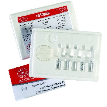 Estndar de humedad, Precisin= 0,9%, Humedad relativa=50%, 5 ampollas., ROTRONIC®