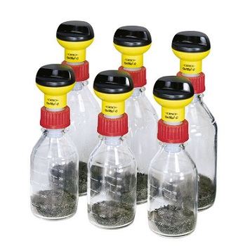 Medidor de la respiracin del suelo (aerbico) respirometra de suelos Oxitop™ Control B 6, WTW®