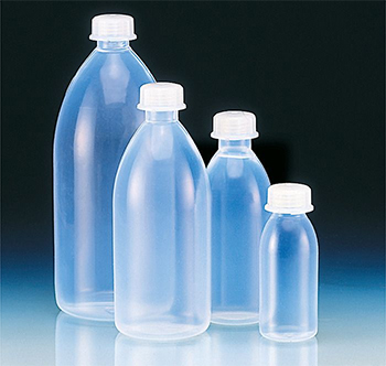 Frasco boca estrecha, PFA, c/ tapn roscado S28, autoclavable, plstico, BRAND®