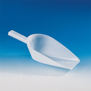 Pala de recogida / pesada industrial, PE, esptulas para pesaje, plstico, BRAND®