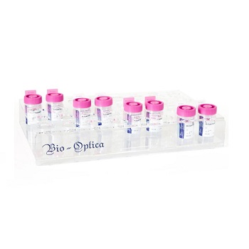 GRADILLA / RACK B-CYTO P/ 32 FRASCOS DE TRANSPORTE B-CYTO, BIO-OPTICA®